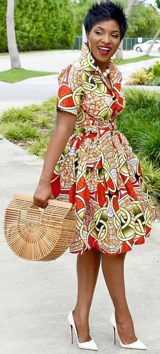vestidos africanos para la iglesia: paño kente  