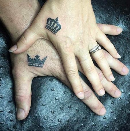 Ideas de tatuajes para parejas: Tatuaje de pareja  