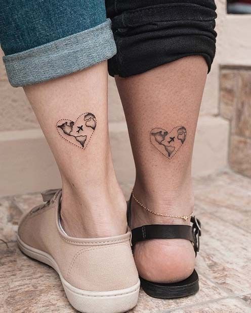 Genial para ver viajes de ideas de tatuajes, ¡Entintar!: Tatuador,  Tatuaje de pareja  