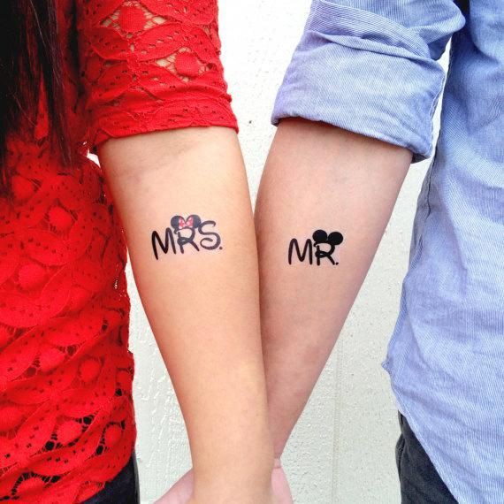 Tatuaje de la pareja más deseada de América, Of Your Love: pareja a juego,  Ideas de tatuajes,  Tatuaje de pareja  