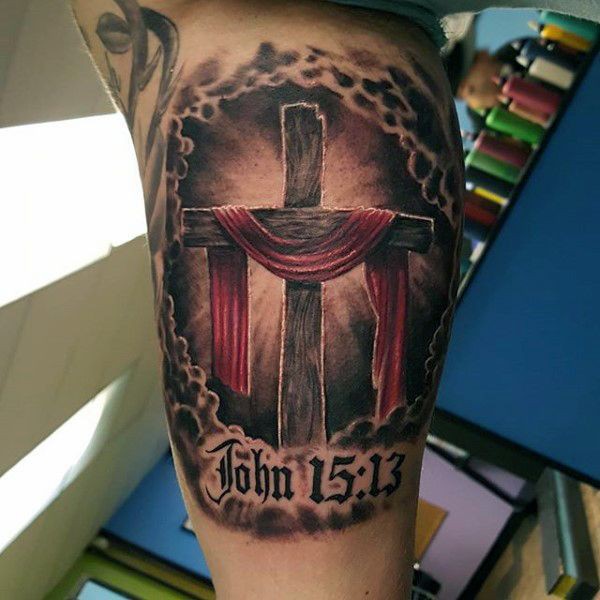 Tatuaje de manga religiosa de estilo libre más asombroso: tatuaje de manga,  Arte Corporal,  Tatuajes Religiosos,  cruz cristiana  