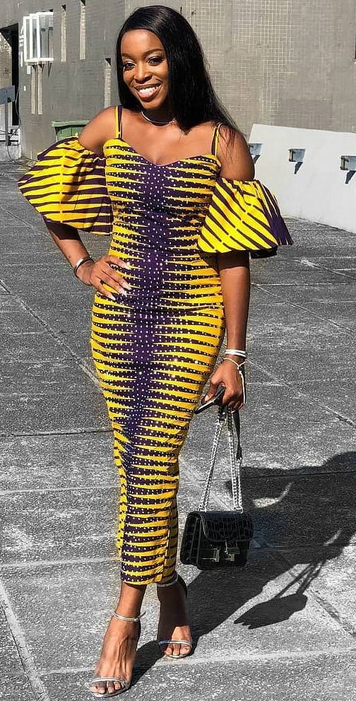 Estilos de vestidos africanos de estilo increíble 2020: vestidos africanos,  camarones asos,  vestido largo,  paño kente,  Vestidos Kitenge  
