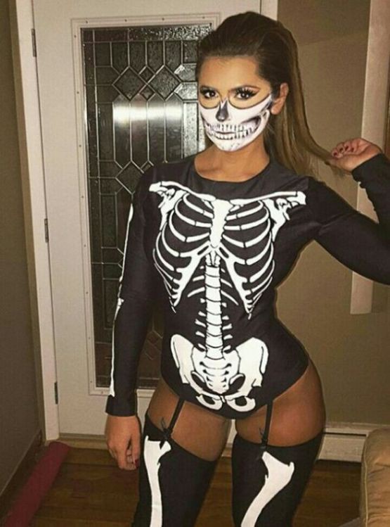 Universidad de disfraces de Halloween de esqueleto: disfraz de Halloween,  trajes de fiesta  