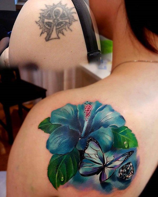 Cubrir espalda tatuajes, Tatuaje en la manga: Tatuaje en la cara,  tatuaje de manga,  Ideas de tatuajes,  Tatuaje en la espalda baja  