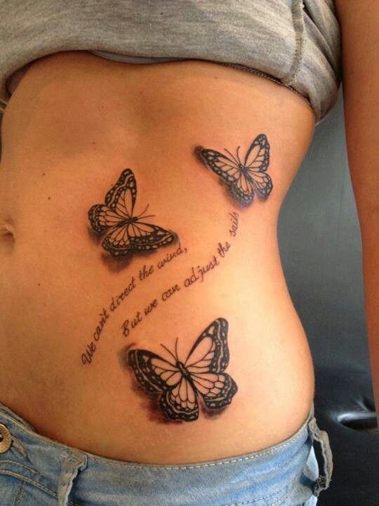 Obtenga estas bonitas ideas de tatuajes de mariposas