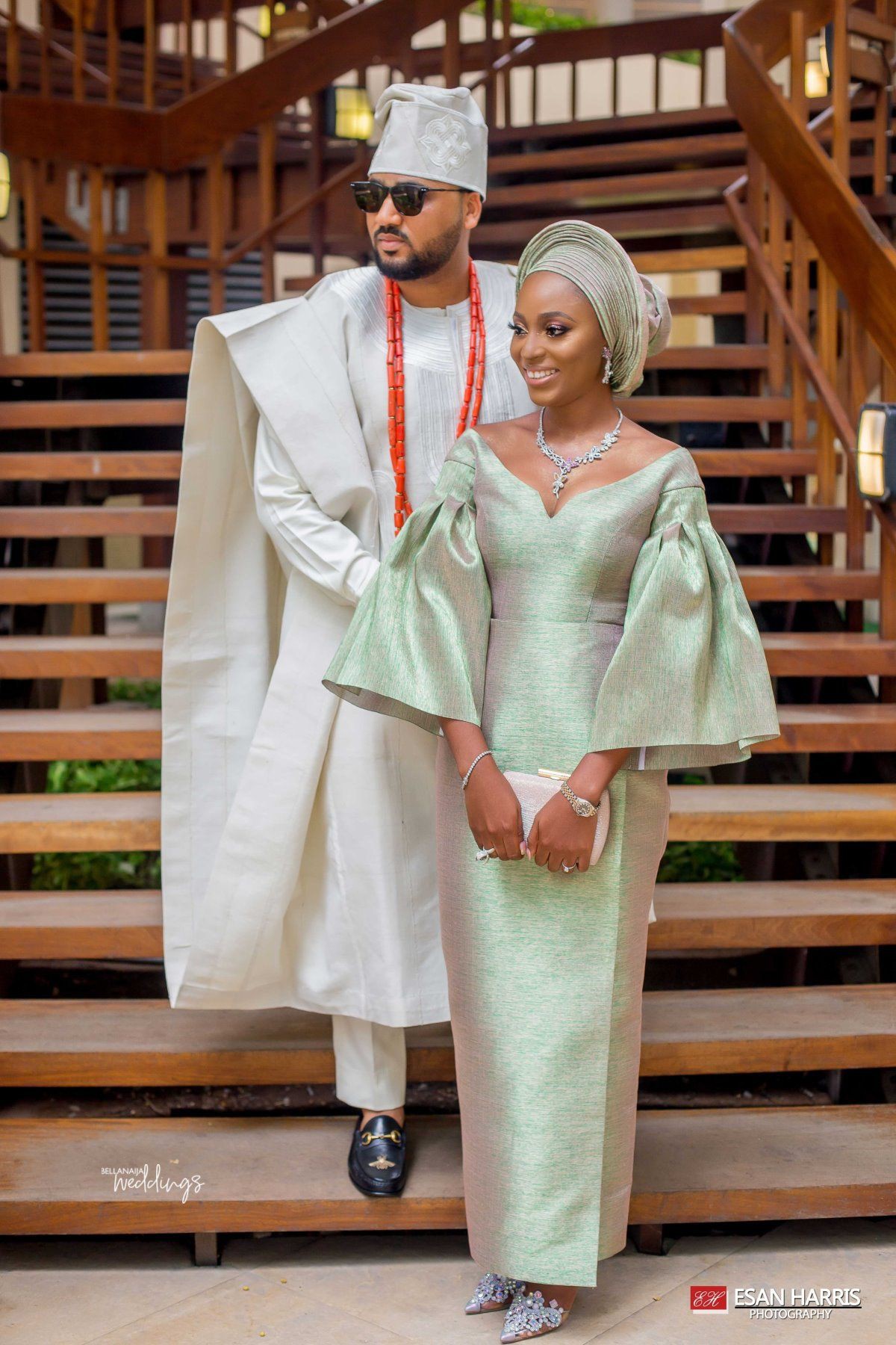 Vestidos nigerianos para novias nigerianas, Vestidos de novia y Aso ebi: Código de vestimenta,  camarones asos,  vestidos nigerianos  