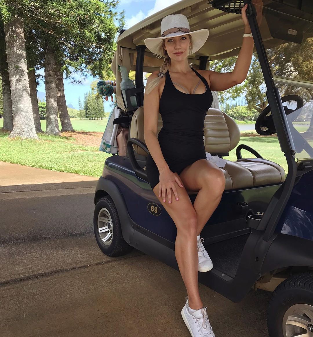 Dónde ver instantáneas sociales de golf, Dubai Desert Classic: Paige Spiranac,  lexi thompson  