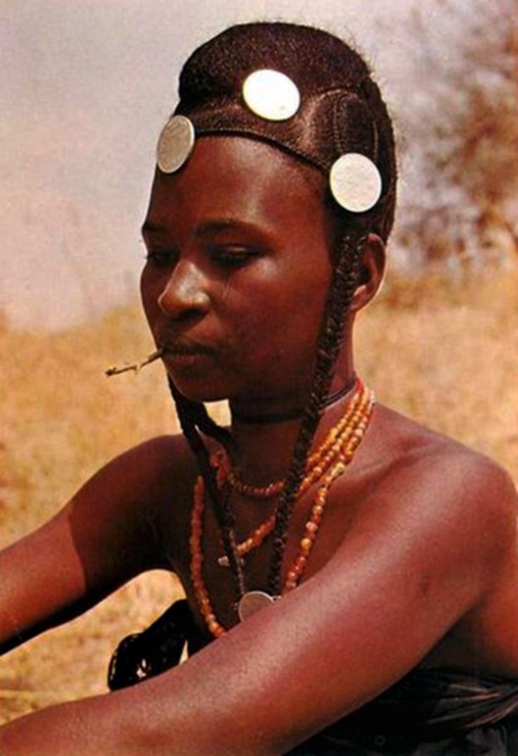 Fulani Trenzas Peinados, Fulfulde, Adamawa Language, Fula people: Peinados con trenzas,  gente fula  