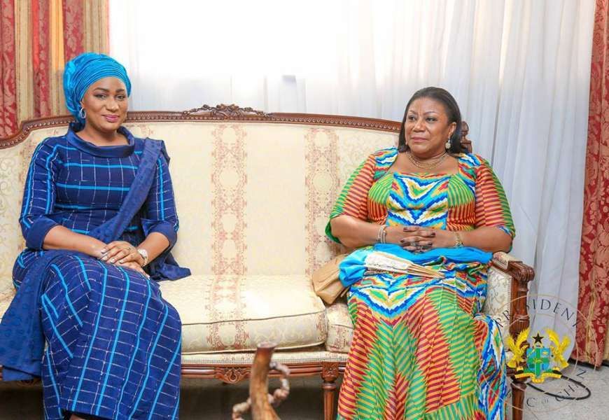 Primera dama de Ghana, Samira Bawumia: pueblo ghanés,  Estilos Kaba,  samira bawumia,  7 Akforadd,  Rebecca Akufo Addo  