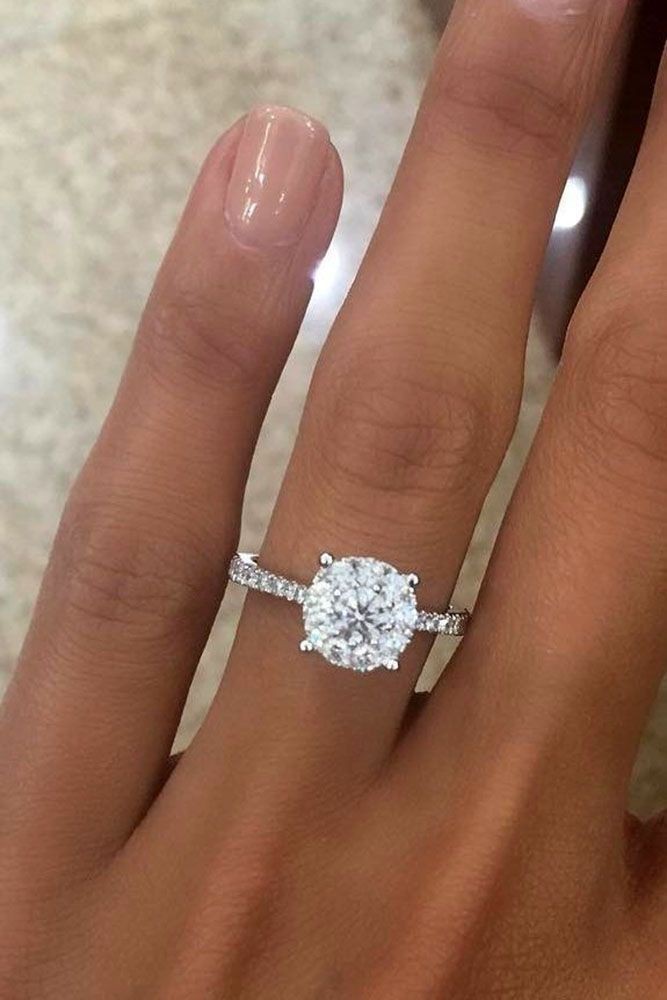 Ideas galardonadas para los mejores anillos de compromiso, Band Ring: Anillo de bodas,  Anillo de compromiso,  corte princesa  