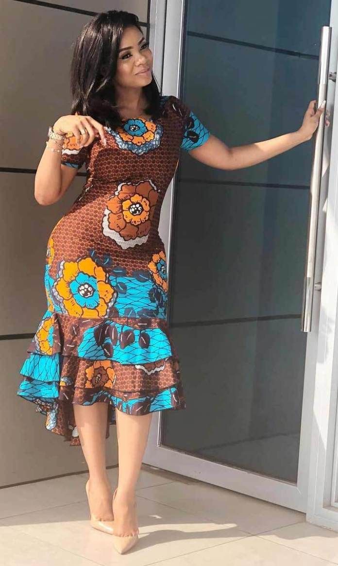 Los estilos ankara más deseados: vestidos africanos,  camarones asos,  manga kimono,  Trajes Africanos Cortos,  Vestido Corto Ankara  