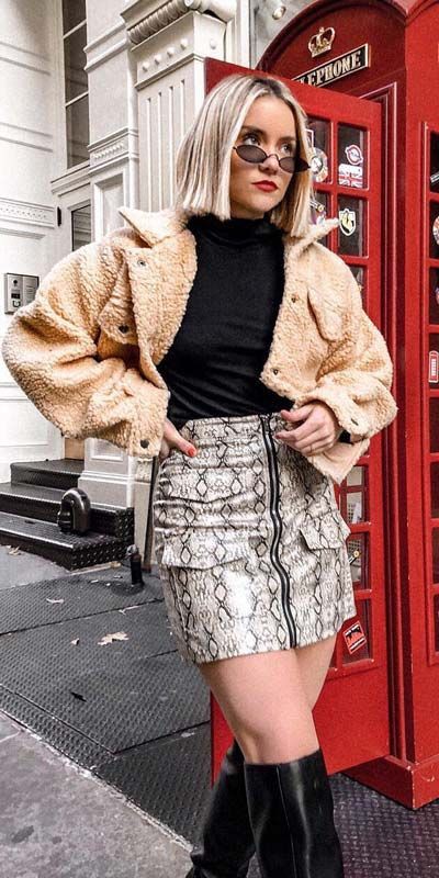 Ropa de piel realmente bonita, Lookfantastic Group Ltd.: trajes de invierno,  Ideas de ropa de calle  