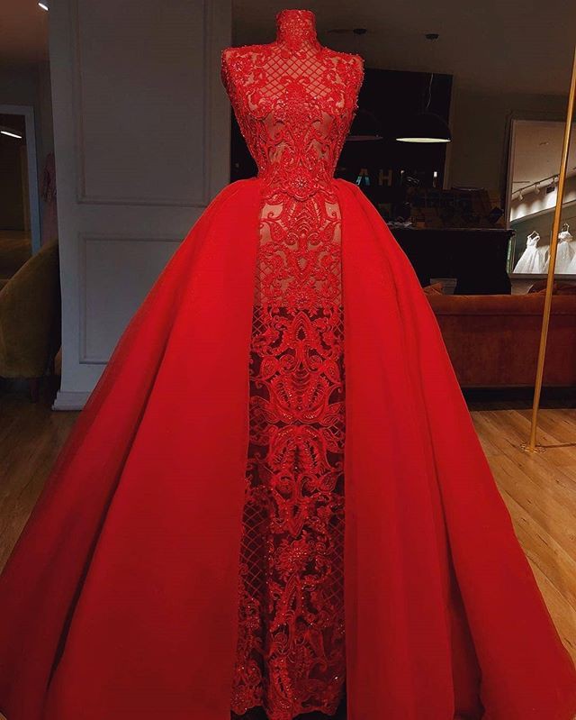 Ideas de tallas grandes para un vestido de noche rojo: Vestido de novia,  Vestido de noche,  vestido de bola,  Ropa transparente,  Atuendos De Lobola,  vestido rojo,  Vestido rojo  