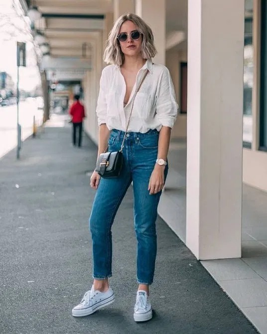 Totally my style jeans outfit 2019, Ropa casual: Atuendos Informales,  camisas,  Vaqueros de mamá,  Ropa formal  