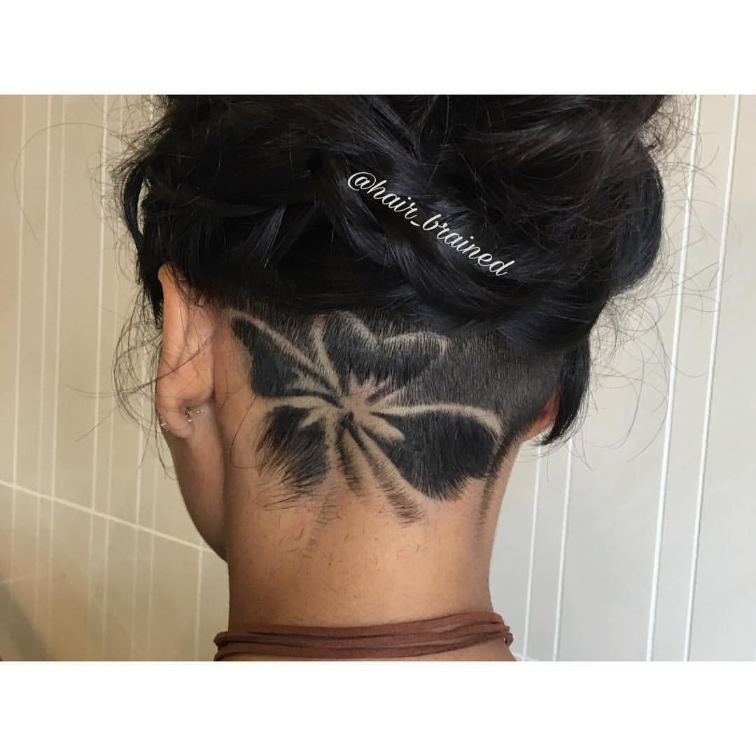 Diseño de tatuaje de cabello femenino: Pelo largo,  Ideas de peinado,  Cabello corto,  peinados bob,  tatuaje de pelo  