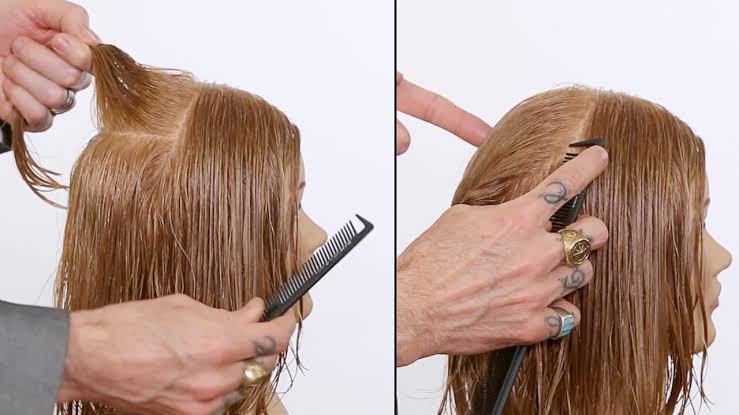 ¿Cómo acodar el pelo corto? Proceso paso a paso: 