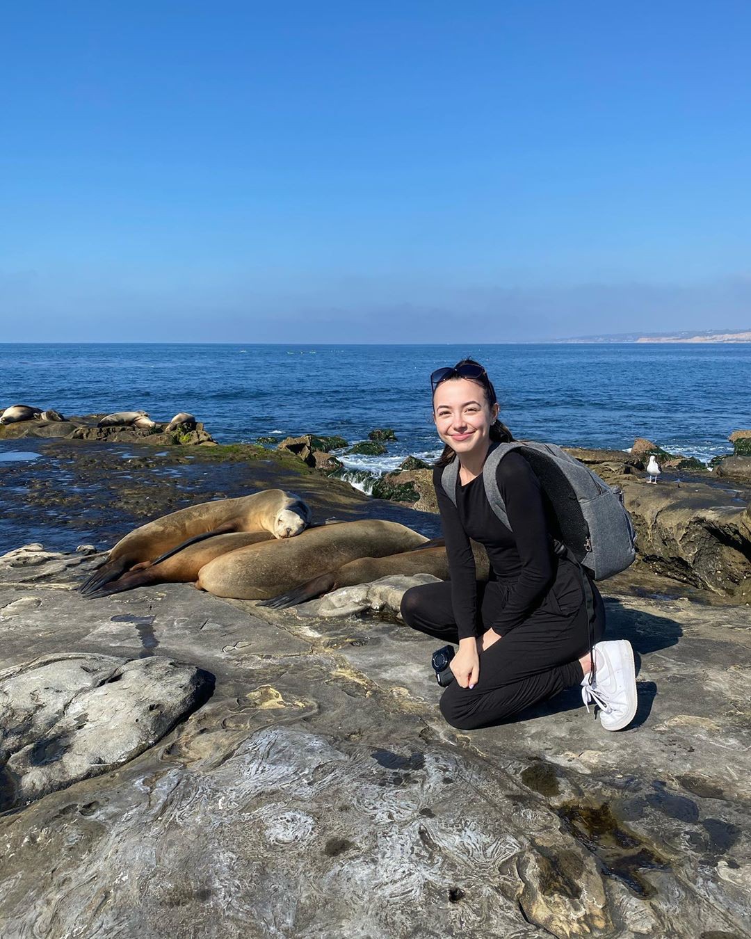 Veronica Merrell, vacaciones, turismo, orilla: Verónica Merrell Instagram  