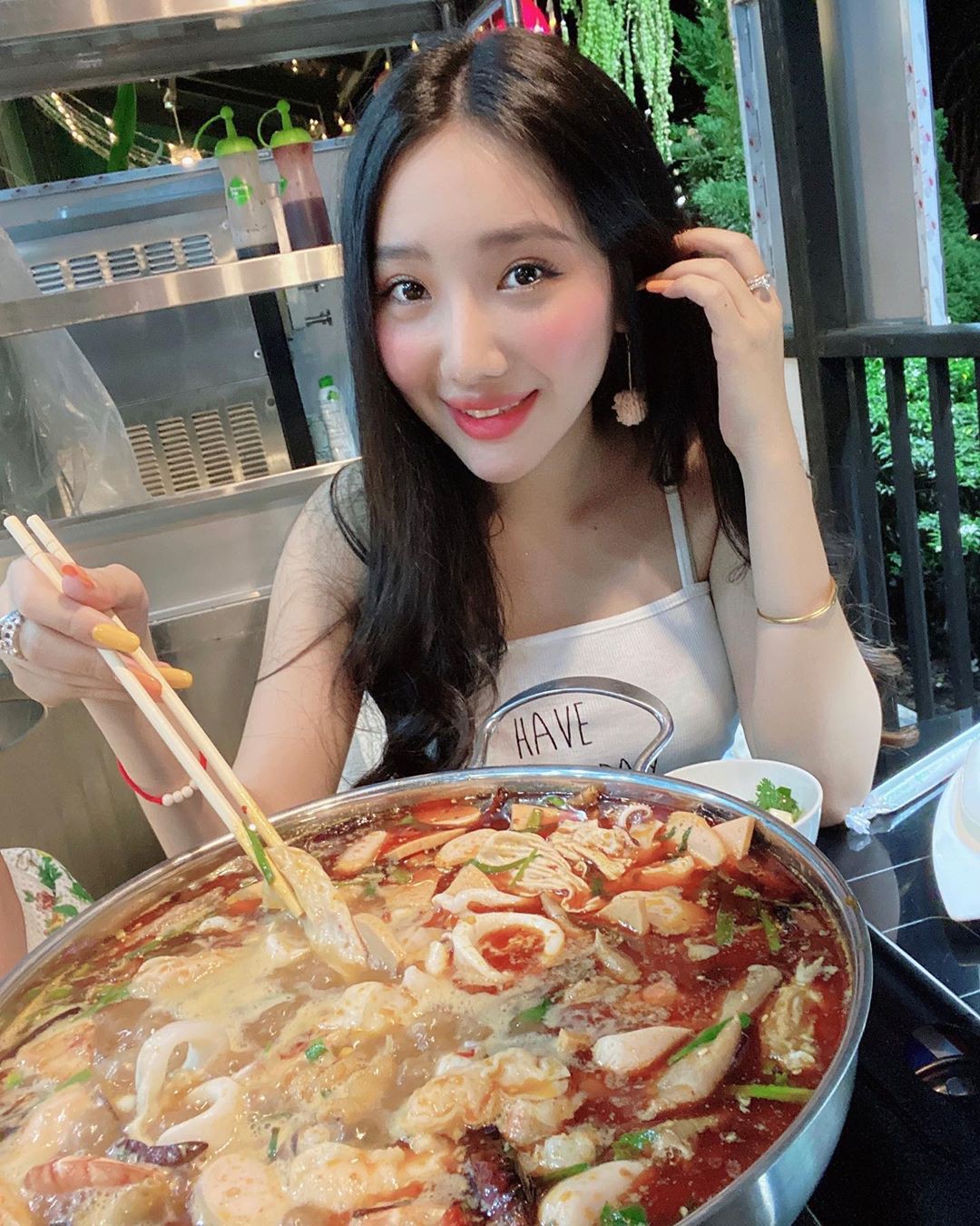 Hsu Eatt San, sopa de fideos, ingrediente, guarnición: Hsu Eat San Instagram  