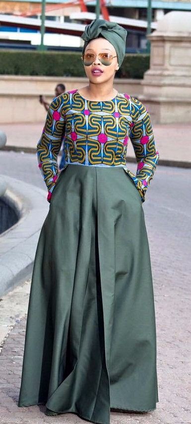 Vestidos tradicionales verde oliva estampados de cera africana, moda callejera: Falda de tubo,  modelo,  traje folklórico,  Estilo callejero,  Vestidos Roora,  Traje Turquesa,  Impresiones de cera africanas  