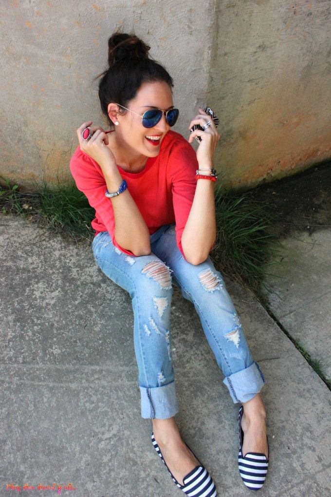 Outfit Pinterest con mezclilla, jeans: Chicas hermosas,  Atuendos Naranjas  