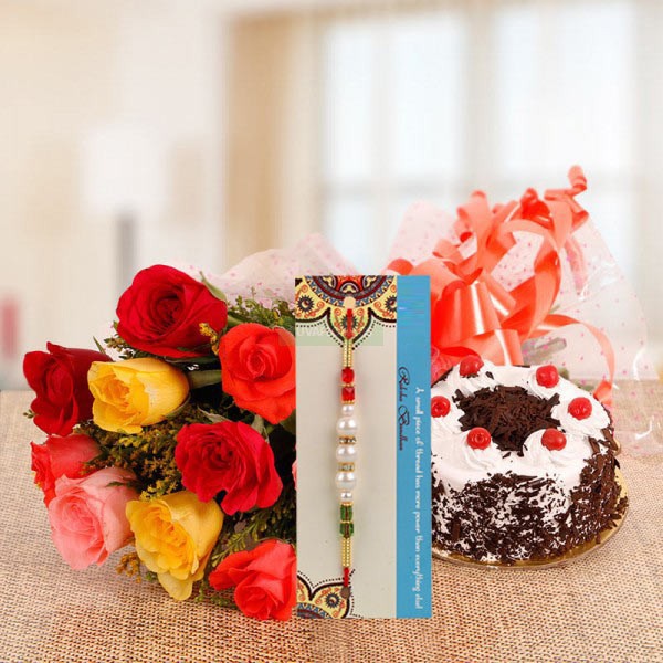 Adorable combinación de Rakhi: 