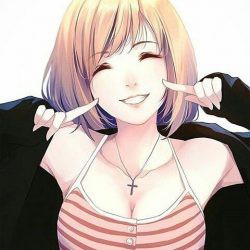 Lindo Anime Ipaint Dibujo / Feliz / Lindo /: anime lindo  