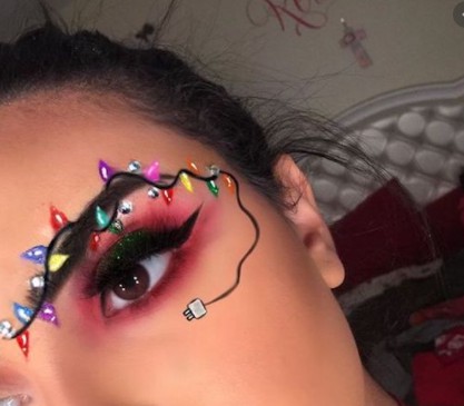 Ideas de maquillaje de Navidad .???❤️: 