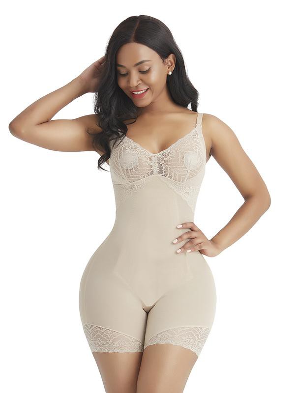 BODY CON ENCAJE PARA MUJER FEELINGIRL ROPA INTERIOR CONFORMADORA DEL CUERPO: 