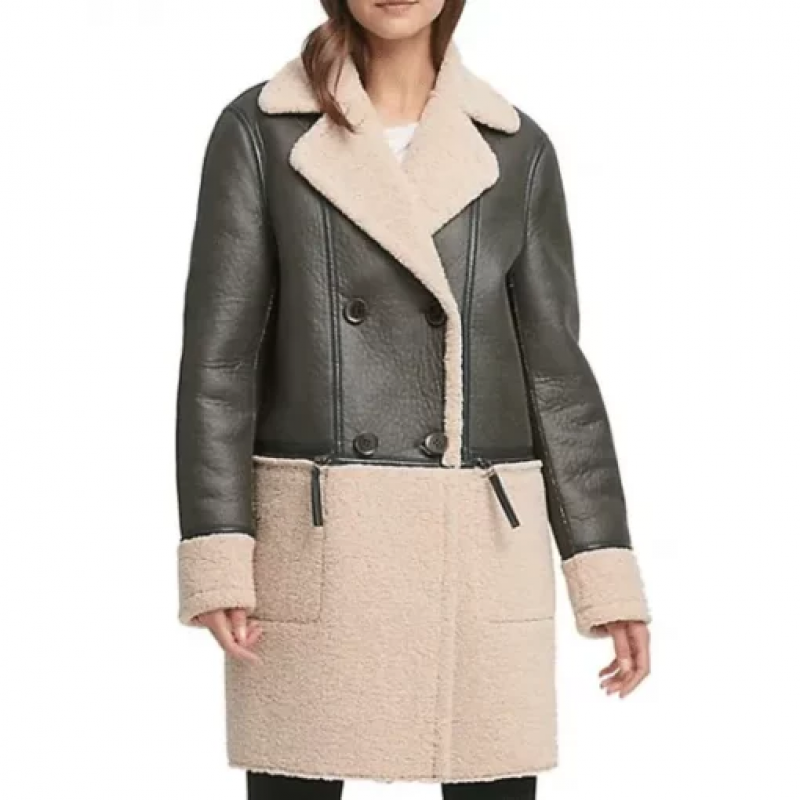 Abrigo de piel de oveja Zari Tomaz de Legends Of Tomorrow de DC: 