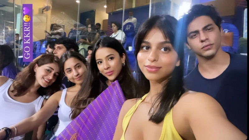 Hot IPL Girls Photos 2022 del estadio Wankhede | Suhana Khan | Ananya Pandey