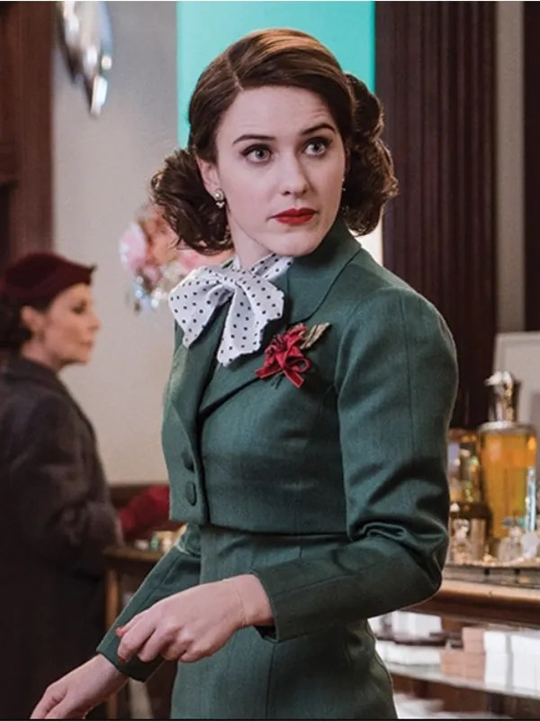 The Marvelous Mrs. Maisel S04 Miriam Chaqueta corta verde: 