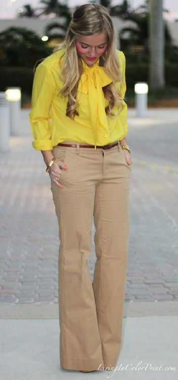 Traje de niña de pantalones caqui, moda callejera, camiseta.: 